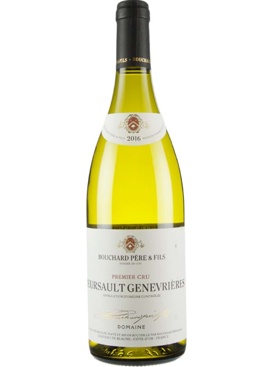 Cellier Meursault Genevrieres Bouchard Pere Fils